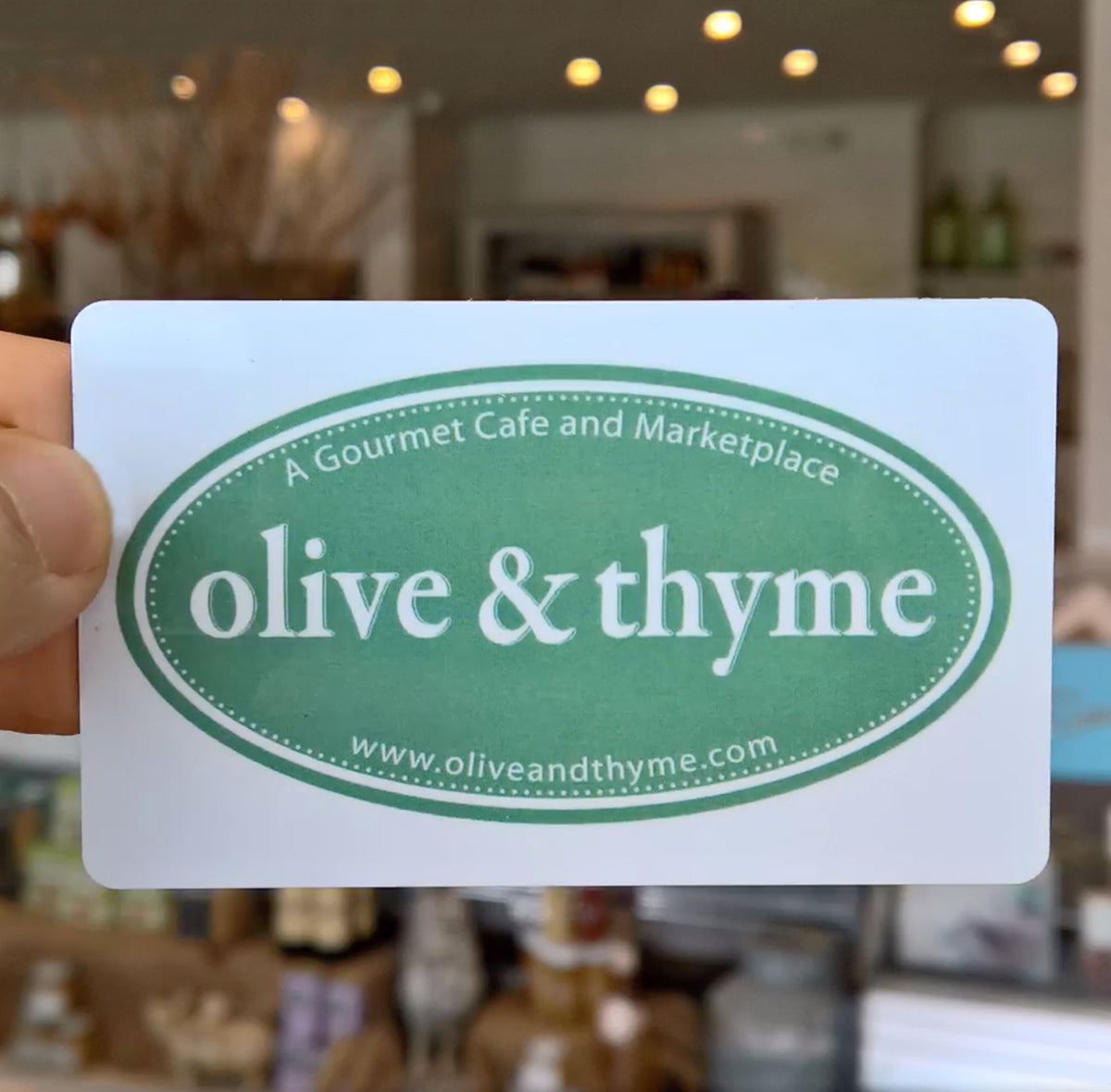 Olive & Thyme Gift Card 200